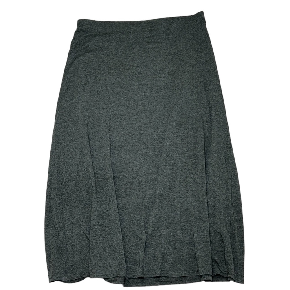 Sonoma Long A-Line Gray Skirt, Women's 1X